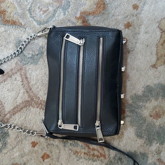 Rebecca Minkoff 3 zip moto crossbody bag